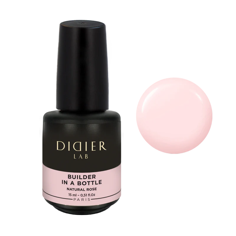 Builder Gel in a bottle "Didier Lab" Natural Rose, 15ml