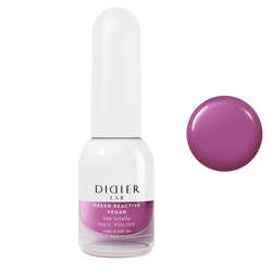 Green reactive, vegan nail polish "Didier Lab", like totally, 10ml