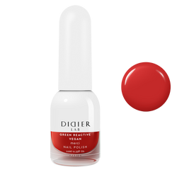 Green reactive, vegan nail polish "Didier Lab", Merci, 10ml