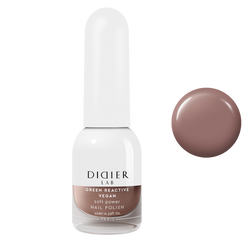 Green reactive, vegan nail polish "Didier Lab", soft power, 10ml